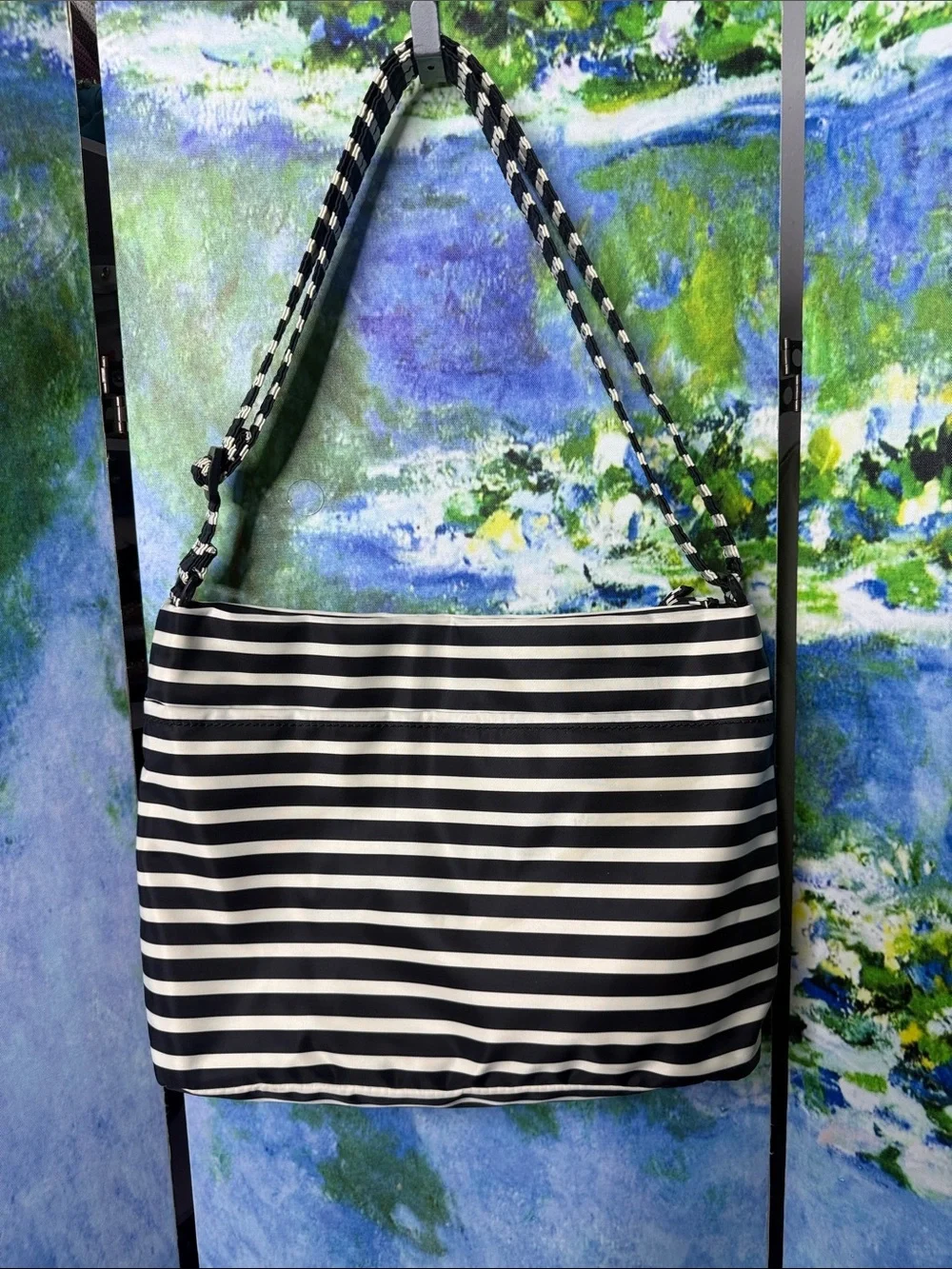 Kate Spade Cammy Crossbody Flatiron Stripes Bag